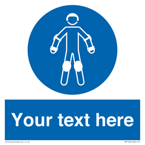 Custom protective roller sport equipment must be worn